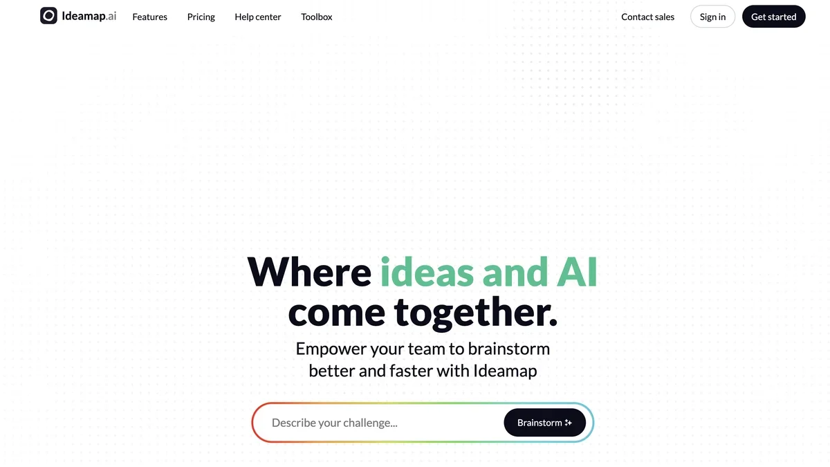 Ideamap screenshot